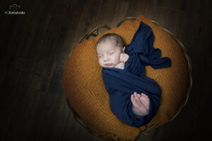 newborn fascia blue